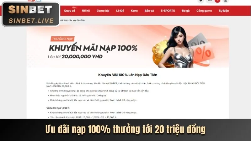 Khuyến mãi nạp tiền hàng ngày cho game slot